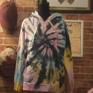 Tye Dye Hooded Sweatshirt